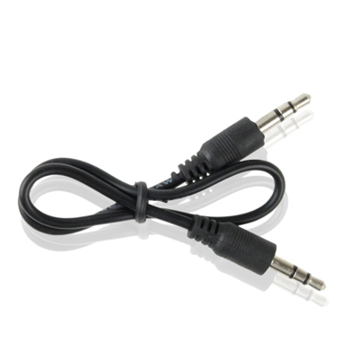 3.5 to 3.5 jack Cable for Car MP3 / MP4, Length: 29cm - Click Image to Close